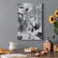 «Black & White Mix II», reproduction sur toile tendue-428218439