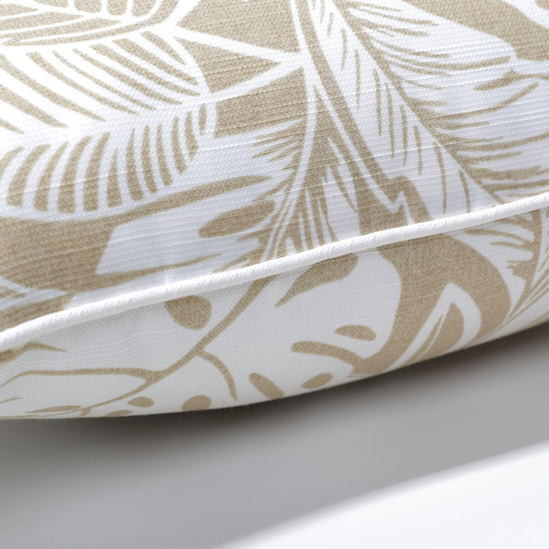 Coussin décoratif Floral, Naturel