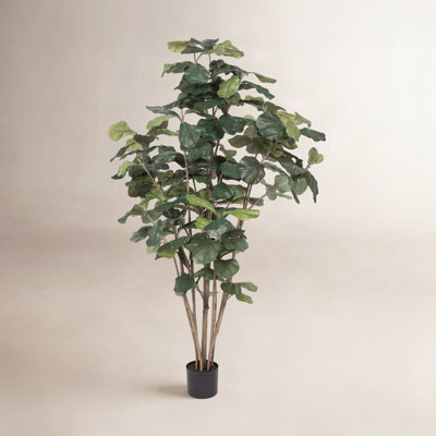 Faux Fiddle Leaf Fig Tree in Pot