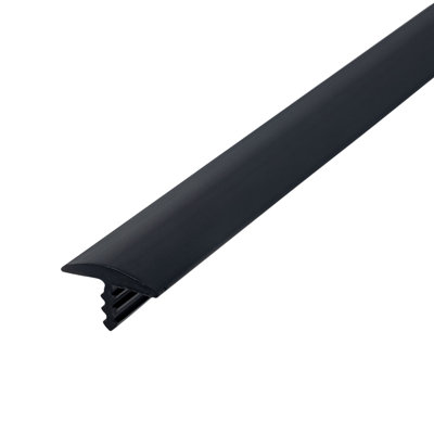 Outwater Plastic T Moulding 1/2 Inch Flexible Polyethylene Centre Barb Tee Moulding 25 Ft Coil