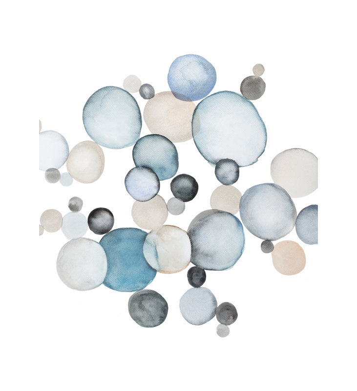 Round Pebbles - Abstract Minimalist Canvas for Home Decor