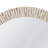 Bone Round Wall Mirror