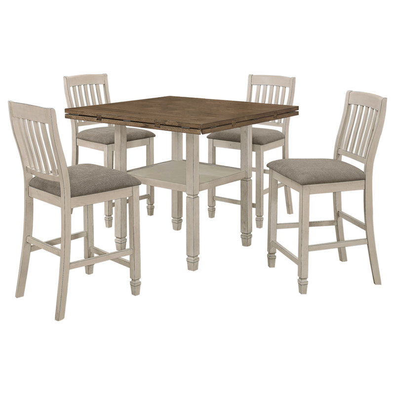 Ensemble repas 5 pièces Bentley, 5 pièces: table, 4 chaises