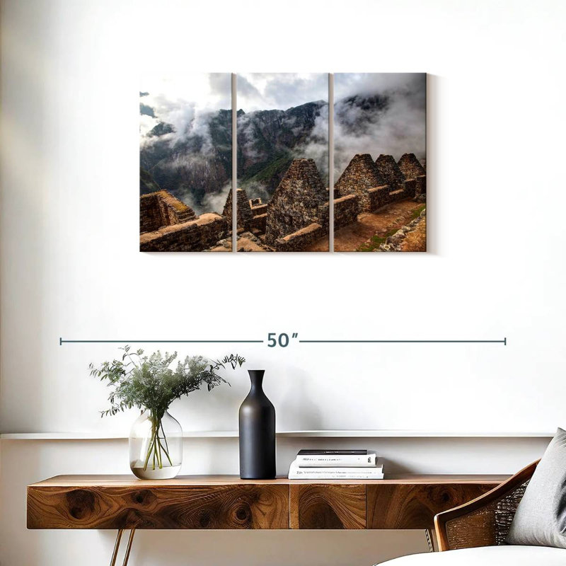 Lilie Cloudy Machu Picchu, 20" H x 33" W