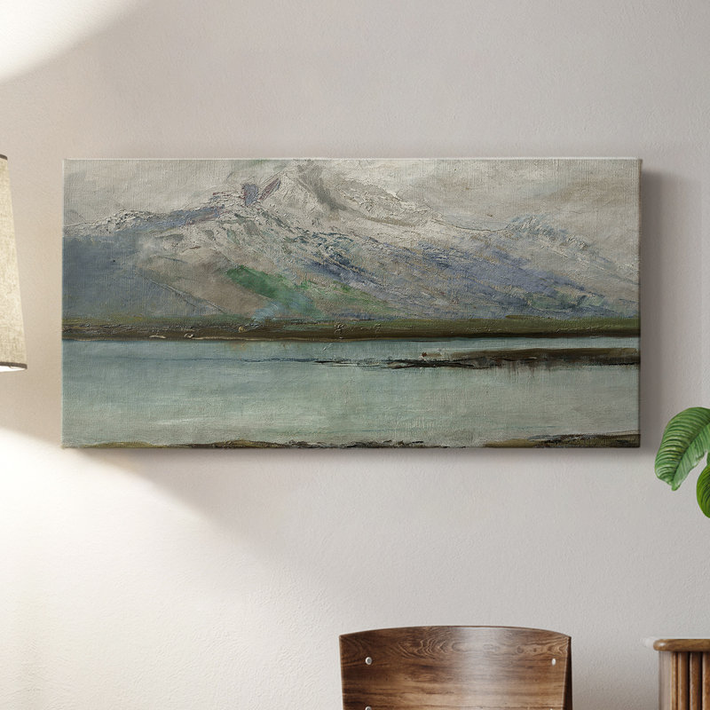 Série paysage - MC XXVI - Toile tendue avec châssis - Prêt à accrocher, H 16 po x l 32 po