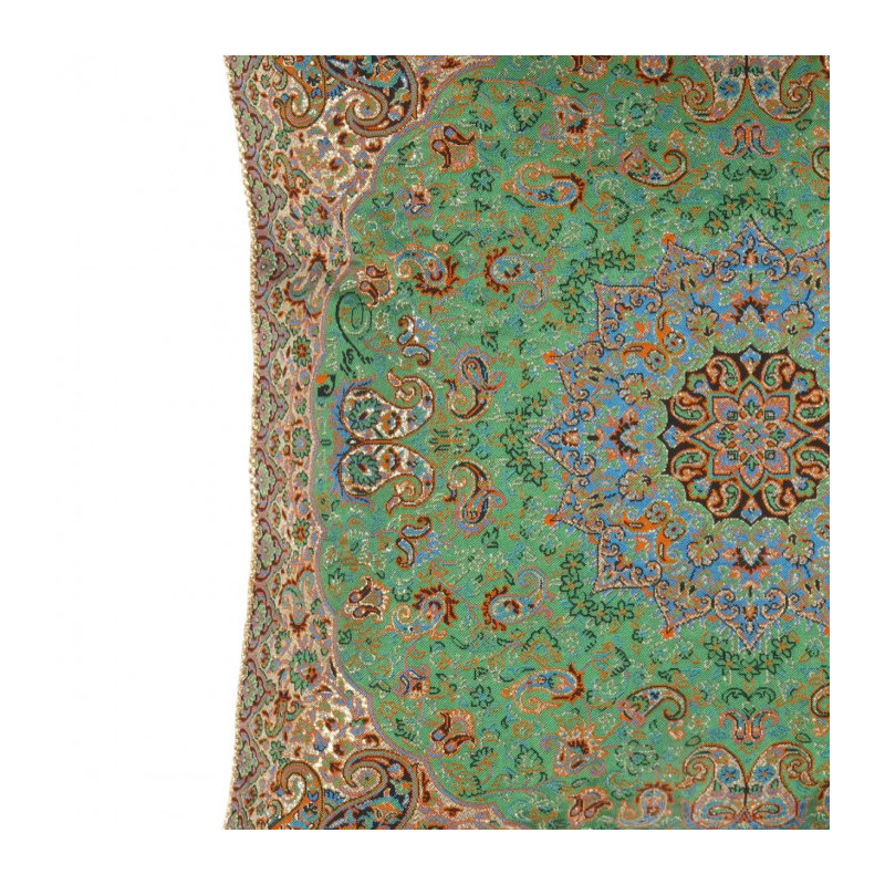 Square Pillow Cover & Insert, 20" H x 20" W, Red Floral Oriental