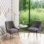 Chaise d'appoint en velours beige Baudel-1563904542