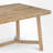 Neculina 6 - Person Trestle Dining Set-1174103273-1174103272-1174103287