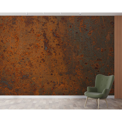 Rusty Metal Wallpaper | Industrial Metal Texture | Rust Patina Grunge Background 357DRE