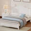  Taille du lit plateforme en bois, lit plateforme de style rétro avec support en lattes de bois, lit-174344395-174344394