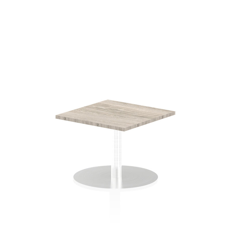 Leroya 60cm Rectangle Conference Table, Grey Oak, 47.5cm H x 60cm W x 60cm D