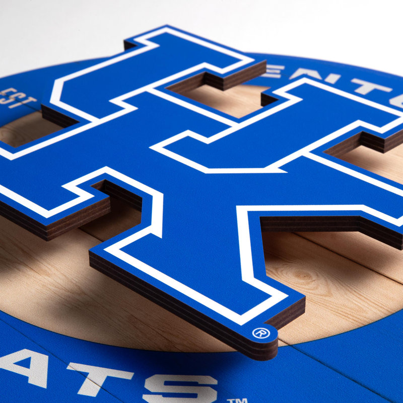 NCAA Kentucky Wildcats 3DX Circle Wall Art