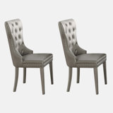 Tanija Faux Leather Side Chair