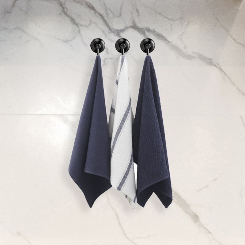 Nautica Cotton 3 Piece Tea Towel Set