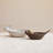 Debossed Stoneware Bird Bowl with Reactive Glaze