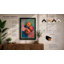 Pomegranates in Float Modern - Framed Print-1272164255-1272164240