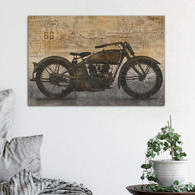 Ride 1 Piece Wrapped Canvas Wall Art