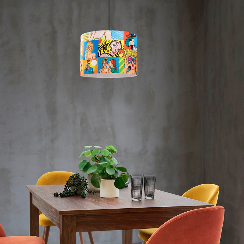 1 - Light Black Single Pendant