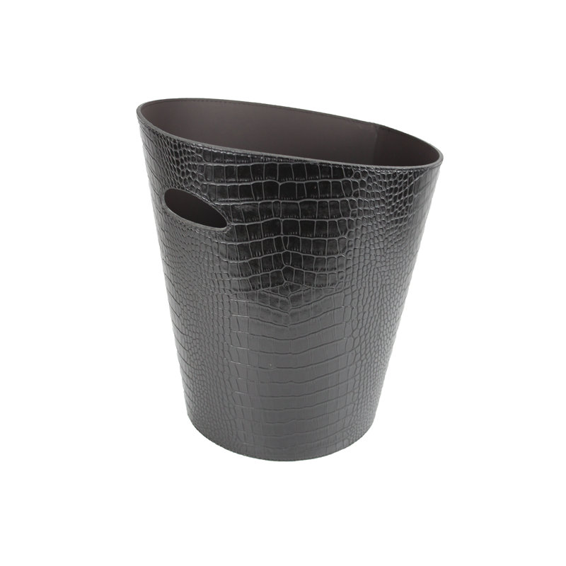 Surgener Open Waste Bin, Black
