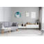 Josmine Glass Wall Clock