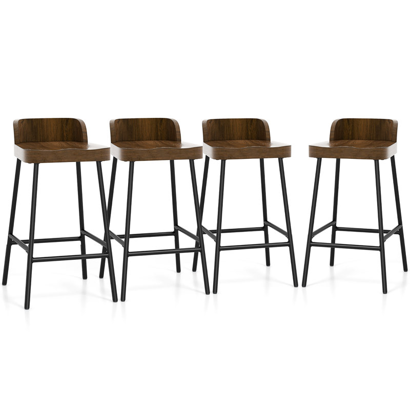 Tabouret de bar 2 pièces Mizell, 4