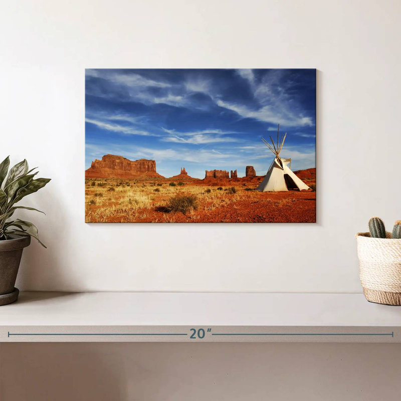 Lelar American Indian Plains, 8'' H X 12'' W