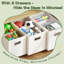 Kids Bookshelf And Toy Storage Organizer-588152542