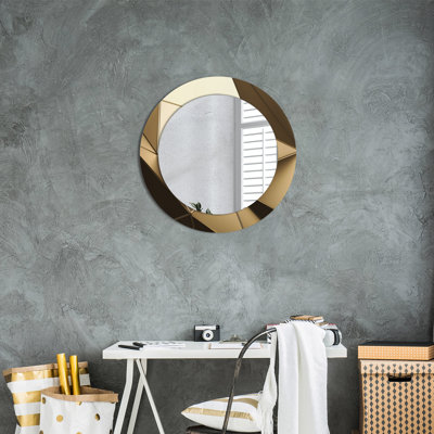 Huldar Glass Flat Wall Mirror