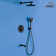 3-Function Rainfall Complete Shower System with 5-Setting Handheld Shower and Bath Spout