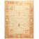 Oushak Oriental Hand-Knotted Wool Ivory/Rust Area Rug