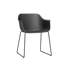 Shape Sled Outdoor Dining Armchair-1775214449