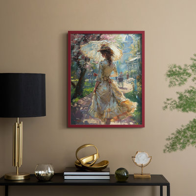 «WOMEN Series DCXCI», reproduction encadrée - bois massif