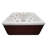 Hudson Bay Spas 110 Volt 4 Person 14 - Jet Acrylic Rectangle Plug And Play Hot Tub