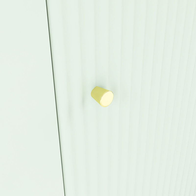 Meuble-lavabo mural 21,6 po avec comptoir en céramique intégré, Vert