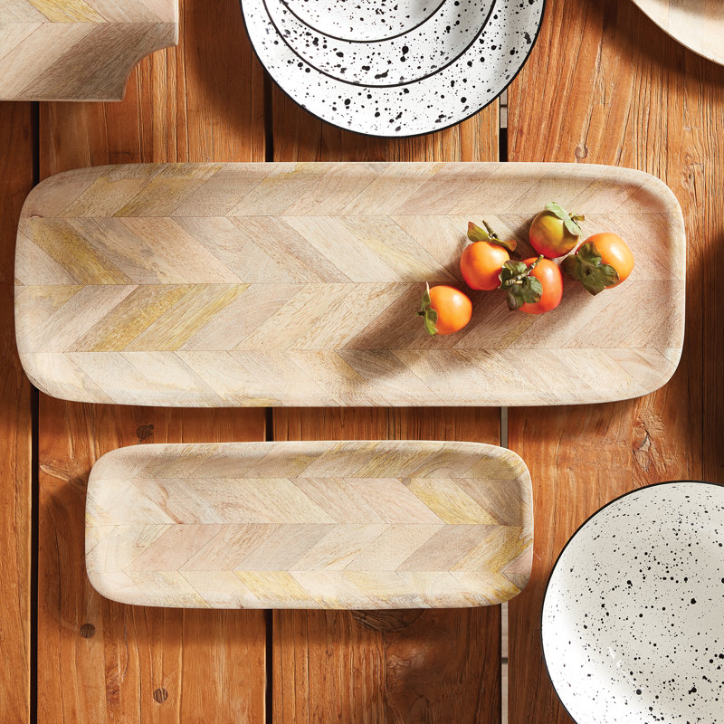 Solid Wood Decorative Tray