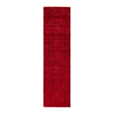 Zarious One-of-a-Kind 2'7" X 9'10" Runner Wool Area Rug Red