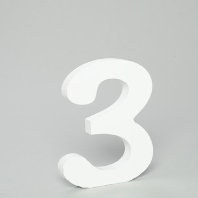 Text & Numbers Letter Block