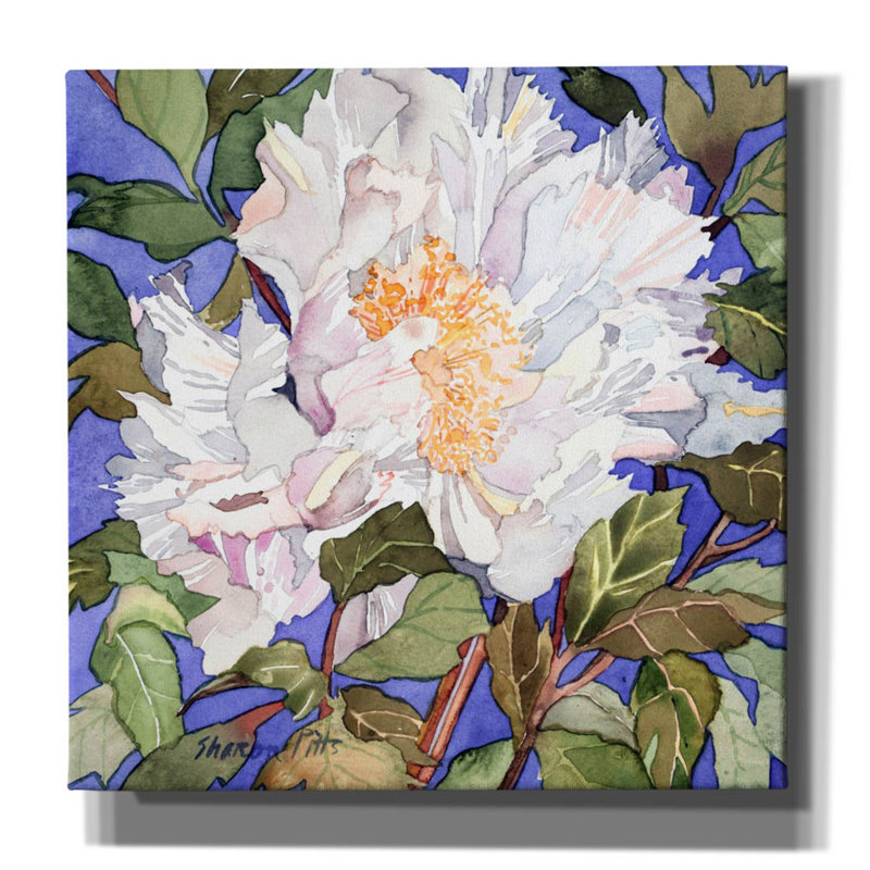 Sur toile, H 26 po x l 26 po x P 1,5 po
