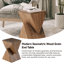 Table de bout Modern Farmhouse