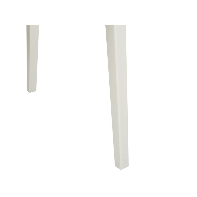 Fawnlily 77cm H Stacking Side Chair, White