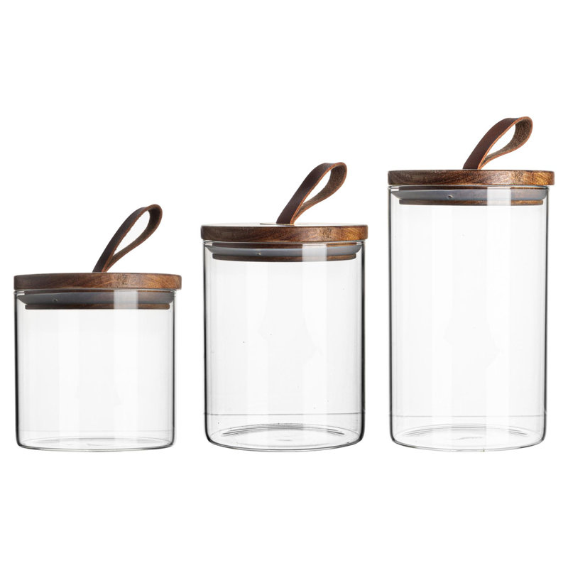 Glass Jar - Set of 3