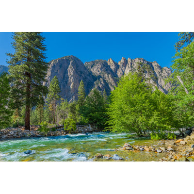Kings River Springtime by Ron And Patty Thomas - Wrapped Canvas Print