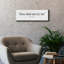  «Thou Shalt Not Try Me 1» par Lettred & Lined, art mural sur toile, 36 po x 12 po