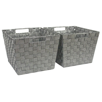 Badgley Mischka Fabric Bin