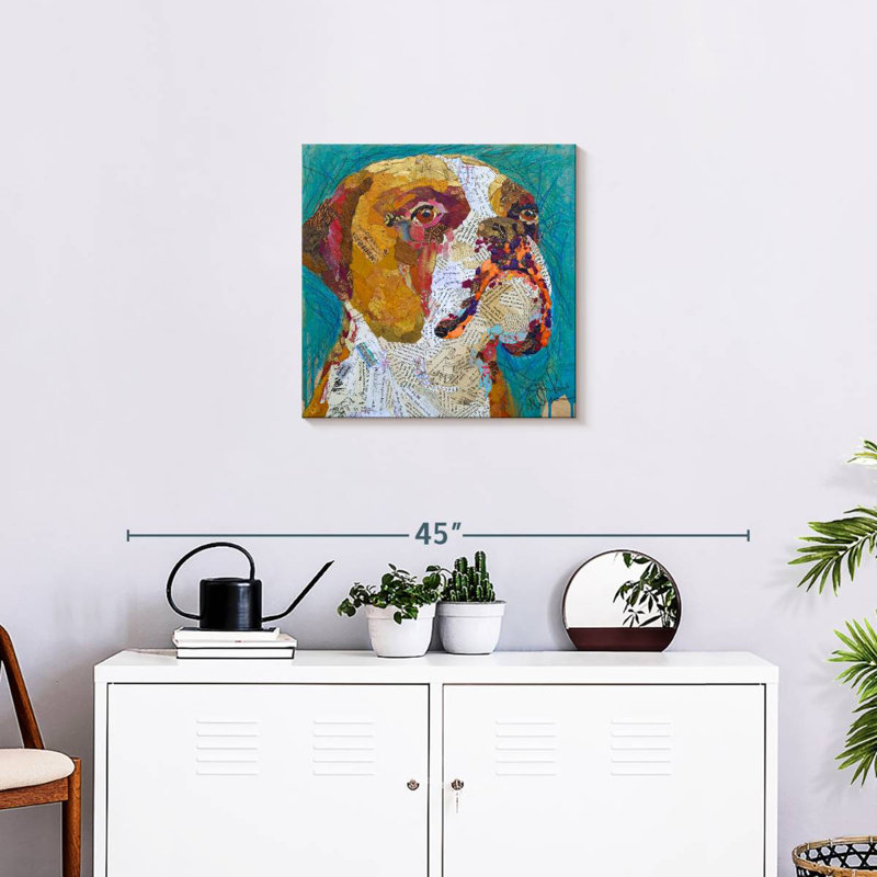 Boxer Brampt Beach, H 20 po x l 20 po