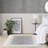 DKNY Grand Street 3'11" x 5'11" Ivory Blue Modern Indoor Rug-117587266