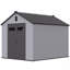 Remise de rangement en plastique pour jardin-118091671