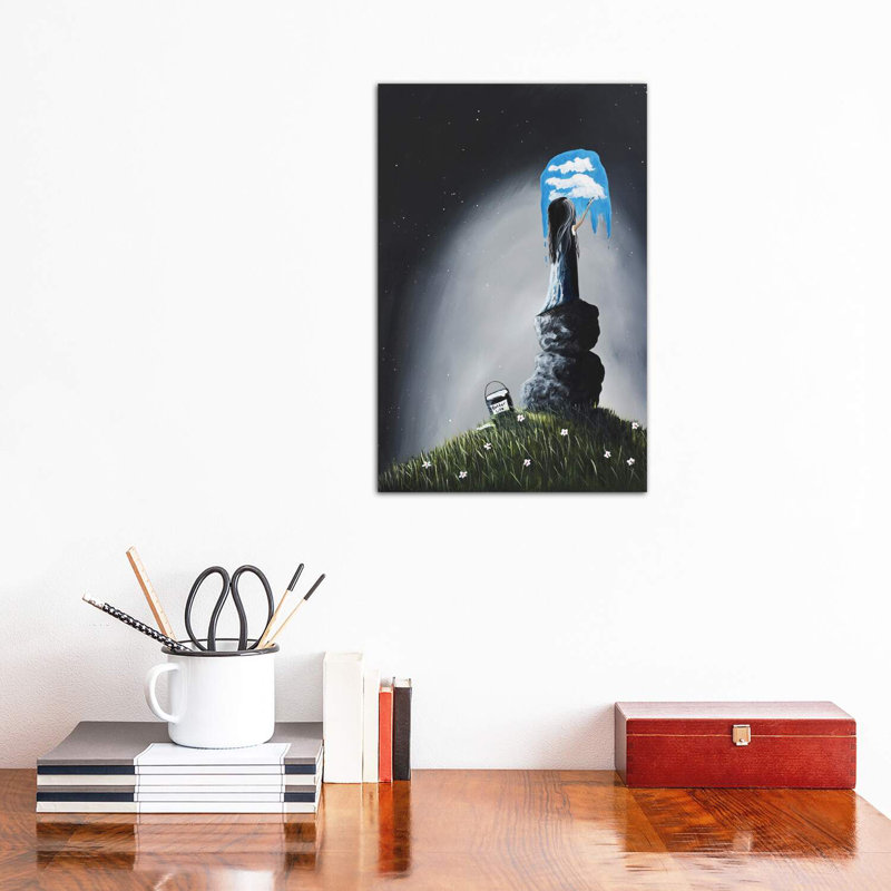 A Better Life Is On The Way - Wrapped Canvas Print, 30.48 cm H x 45.72 cm W