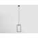 1 - Light White Square/Rectangle Pendant