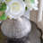 Accent Glass Silver Vase